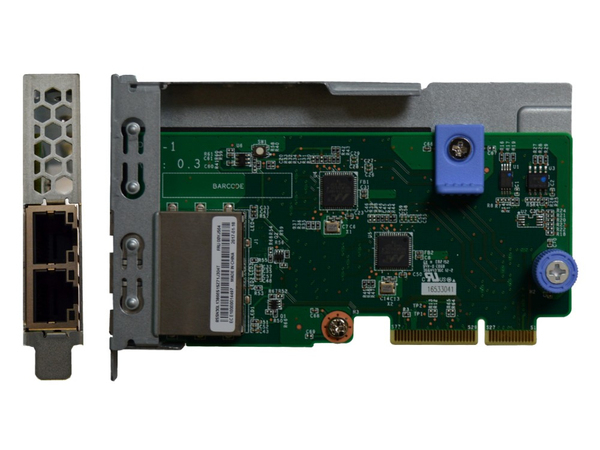 Lenovo ThinkSystem - Netzwerkadapter - LAN-on-motherboard (LOM) - Gigabit Ethernet x 2 - für ThinkAgile VX Certified Node 7Y94, 7Z12; ThinkAgile VX7820 Appliance