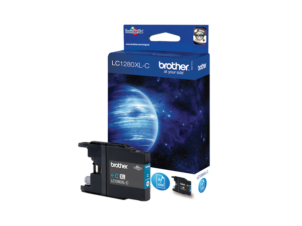 Brother LC1280XLC, Original, Cyan, MFC-J5910DW, MFC-J6510DW, MFC-J6710DW, MFC-J6910DW, 1 Stück(e), H