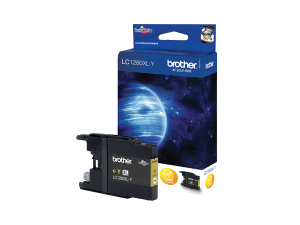 Brother LC1280XLY, Original, Tinte auf Pigmentbasis, Gelb, MFC-J5910DW, MFC-J6510DW, MFC-J6710DW, MF
